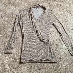 Banana Republic wrap top